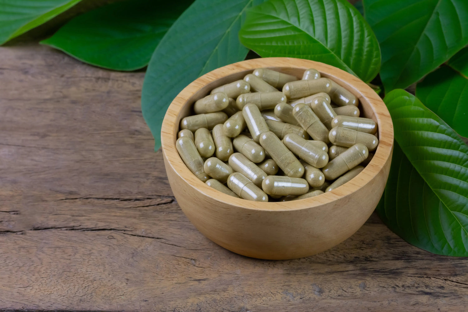 Premium Kratom Capsules – Lab-Tested Red, Green, and White Strains